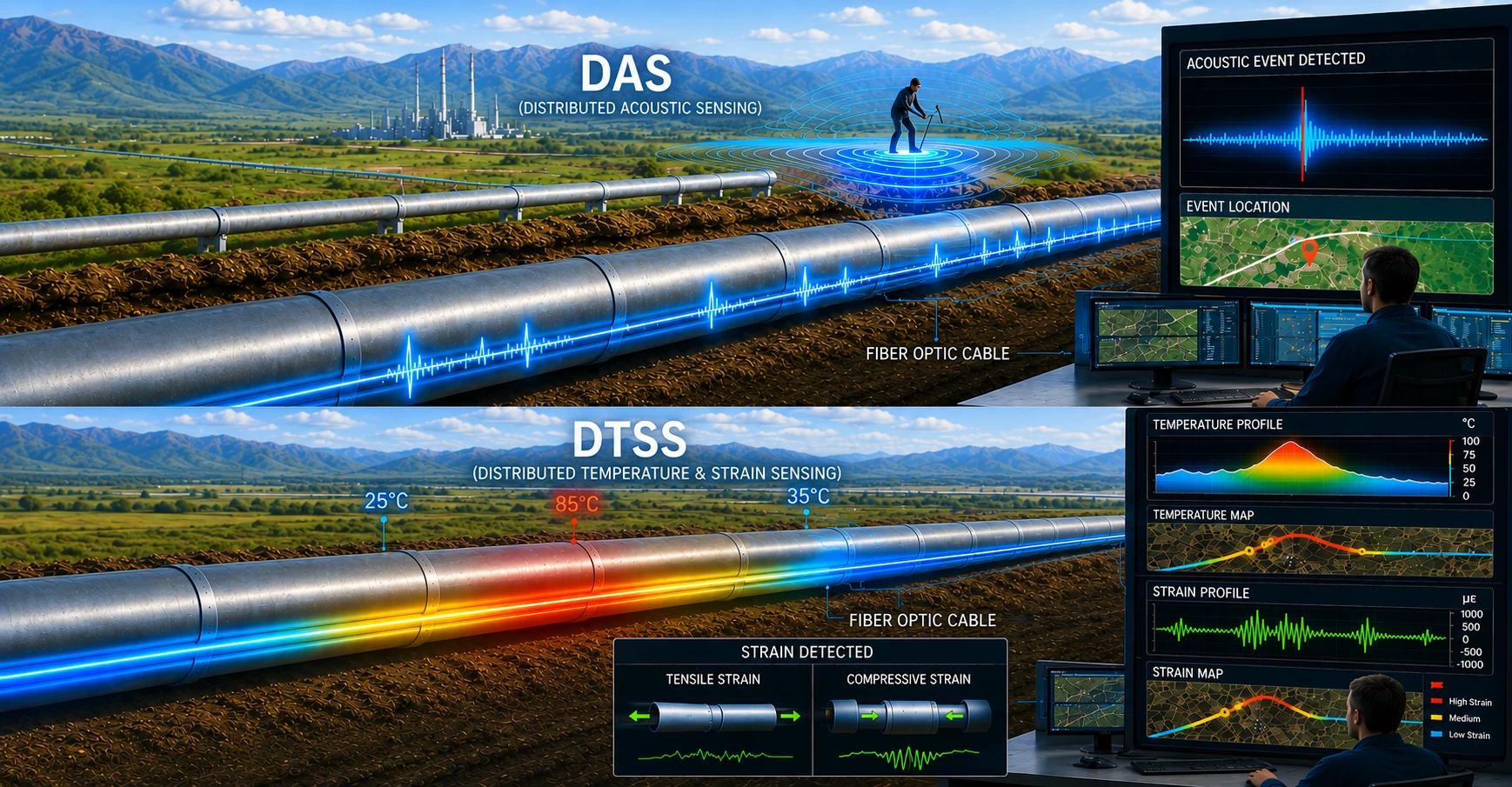 Advanced intrusion detection and surveillance systems